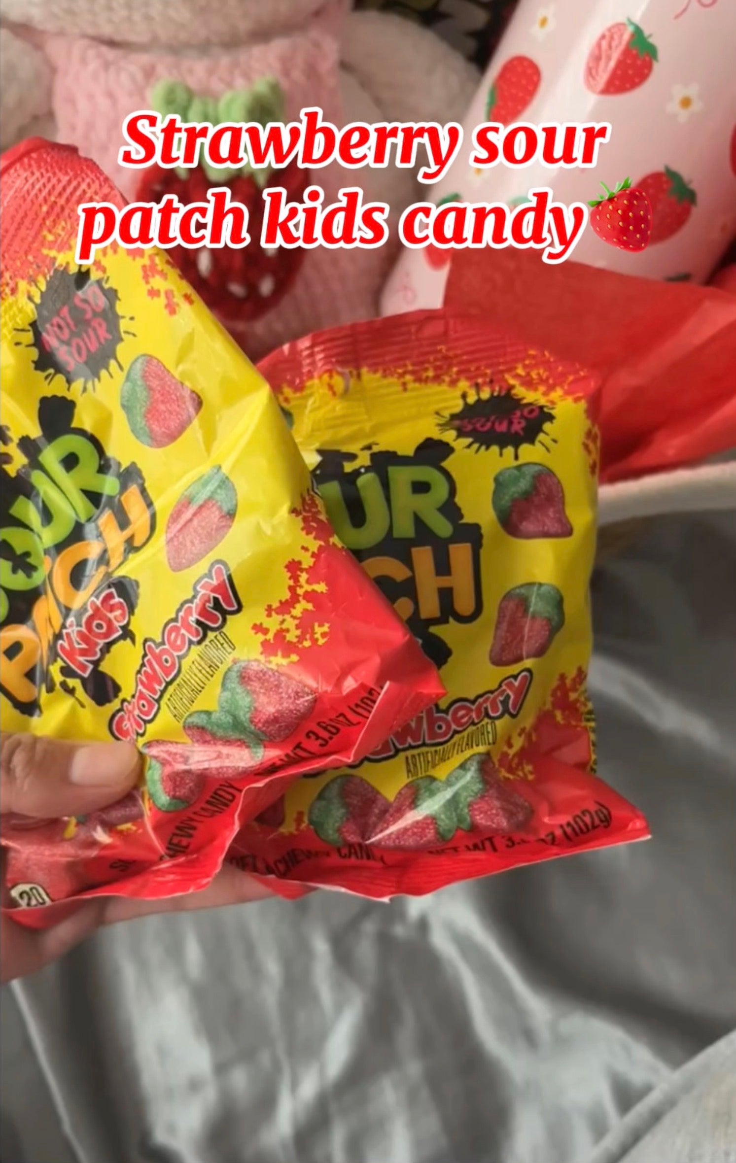 Strawberry cow gift basket🍓 (strawberry themed)